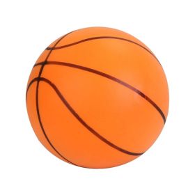 Silent Basketball Foam Bouncing Silent Basketball Uncoated High Density Foam Ball Indoor Low Noise Training Ball.