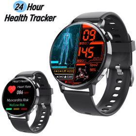 2025 New Health-Smart Watch 1.41 inch HD Display Continuous Glucose Monitor EKG Blood Pressure Oxygen Saturation Fitness Tracker For Men & Women.