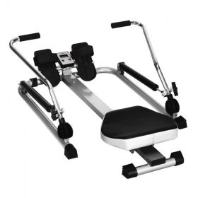 Adjustable Double Hydraulic Resistance Rowing Exercise Fitness Machine.  Great for Home Gym.