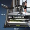 Treadmill for Home/Office. 3.5 HP 330lbs Weight Capacity. Portable & Foldable Electric Treadmill.  Great for Walking, Jogging & Running. Heavy Duty.
