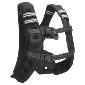 VEVOR Weighted Vest, 12 lbs Weight Vest with Reflective Stripe, Adjustable Buckle Body Weight Vest for Men Women