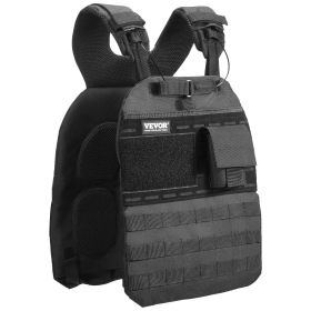 VEVOR Weighted Vest, 40lb Weight Vest, Adjustable Body Weight Jacket for Men Women, Workout Equipment for Strength and Endurance Training, Runnin