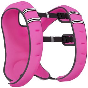 Body Weighted Vest with Pocket. Soft Skin-Friendly Weighted Workout Vest.  Adjustable Weighted Running Equipment, 17.6 lbs., Pink.