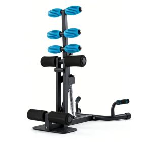 Sissy Squat Machine for Home Gym. All-in-One Deep Squat & Ab Workout Equipment. Adjustable Leg Exercise Machine for Glutes & Quads. 300 Lbs Capacity. (Option: Blue)