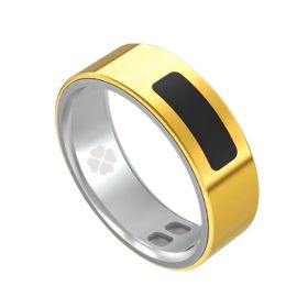 Smart Ring, Health Tracker, Fitness Ring, Heart Rate, Blood Oxygen & Sleep Monitor Smart Ring For Men & Women. (Option: Gold-06)