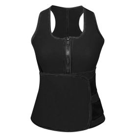 Waist Trainer For Women Body Shaper Waist Slimmer Clincher Trimmer for Weight Loss (Option: WaistTrainerBlack2XL)