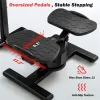 Multi-Functional Exercise Stepper - Step+Twist Design, 300lbs Capacity, Non-Slip Pedals+Stable Metal Frame