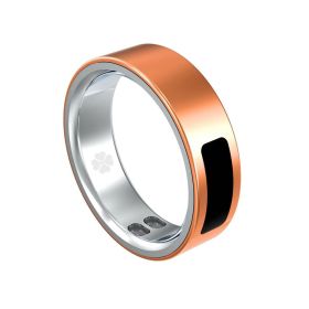 Smart Ring, Health Tracker, Fitness Ring, Heart Rate, Blood Oxygen & Sleep Monitor Smart Ring For Men & Women. (Option: Rose glod-06)