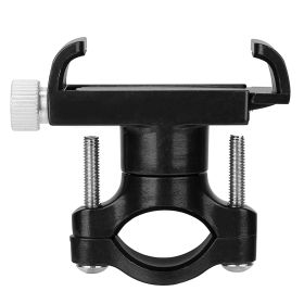 MTB Bike Handlebar Phone Holder Stand Aluminum Alloy Bicycle Phone Bracket 360° Rotation Motorcycle Phone Mount For 4-7 Inch Phone (Option: BikePhoneHolderBlack)