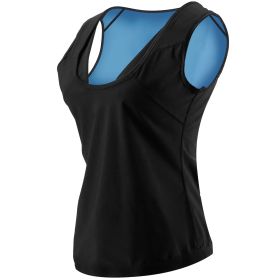 Women Sweat Vest Waist Trainer Shaper Heat Trapping Pullover Sweat Gym Vest Slimmer Sauna suits Sweat Body Shaper Vest (Option: GymVestSMWomen)