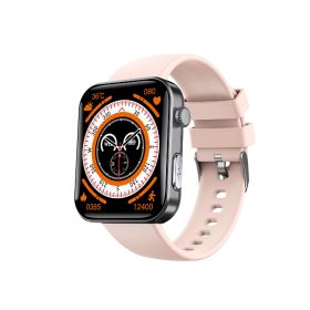 Smart Watch For Men Women Healthy Monitoring Ips Screen Fitness Tracker With Bluetooth Call IP67 Waterproof Heart Rate Sleep SpO2 Monitor Pedometer. (Option: Pink)