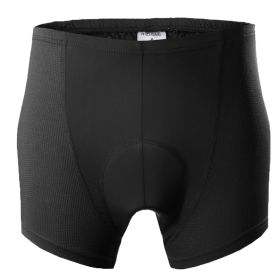 Men's Cycling Underwear Shorts 3D Padded Bike Underwear Shorts Breathable Moisture Absorbing Quick Dry (Option: ToolPaddedCyclingM)