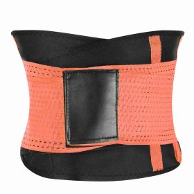 U-Shaped Slimming Waist Belt Body Abdominal Shapewear Sport Tummy Cincher Bands Office Ladies Postpartum Mothers (Option: WaistShaperSOrange)