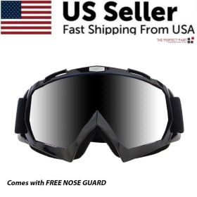 Motocross Goggles Racing Off-Road Dirt Bike ATV UTV BMX MX XC Motorcycle Eyewear. (Option: Black)