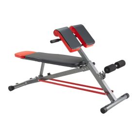 Multi-Functional Weight Bench for Full Body Workout, Roman Chair Hyperextension Bench (Product Type: Double Triangle, Product Load Capacity: 660 lbs)