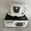 High-Power Fascia Massage Gun with 6 Interchangeable Heads - Adjustable 16-Level Intensity for Athletes & Pain Relief