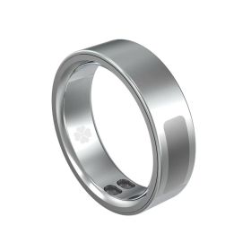 Smart Ring, Health Tracker, Fitness Ring, Heart Rate, Blood Oxygen & Sleep Monitor Smart Ring For Men & Women. (Option: Sliver-11)